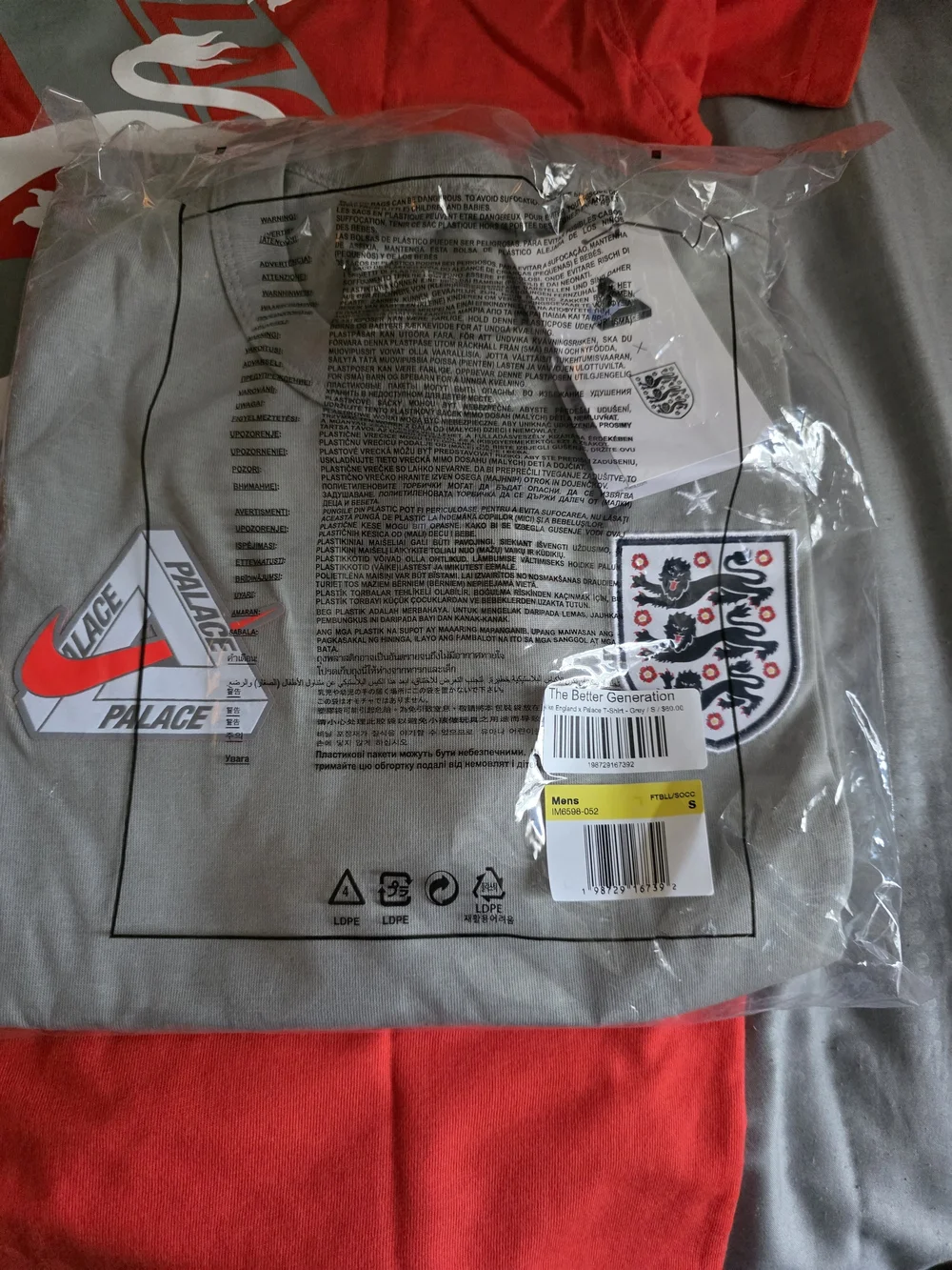Nike Grey Palace England Shirt